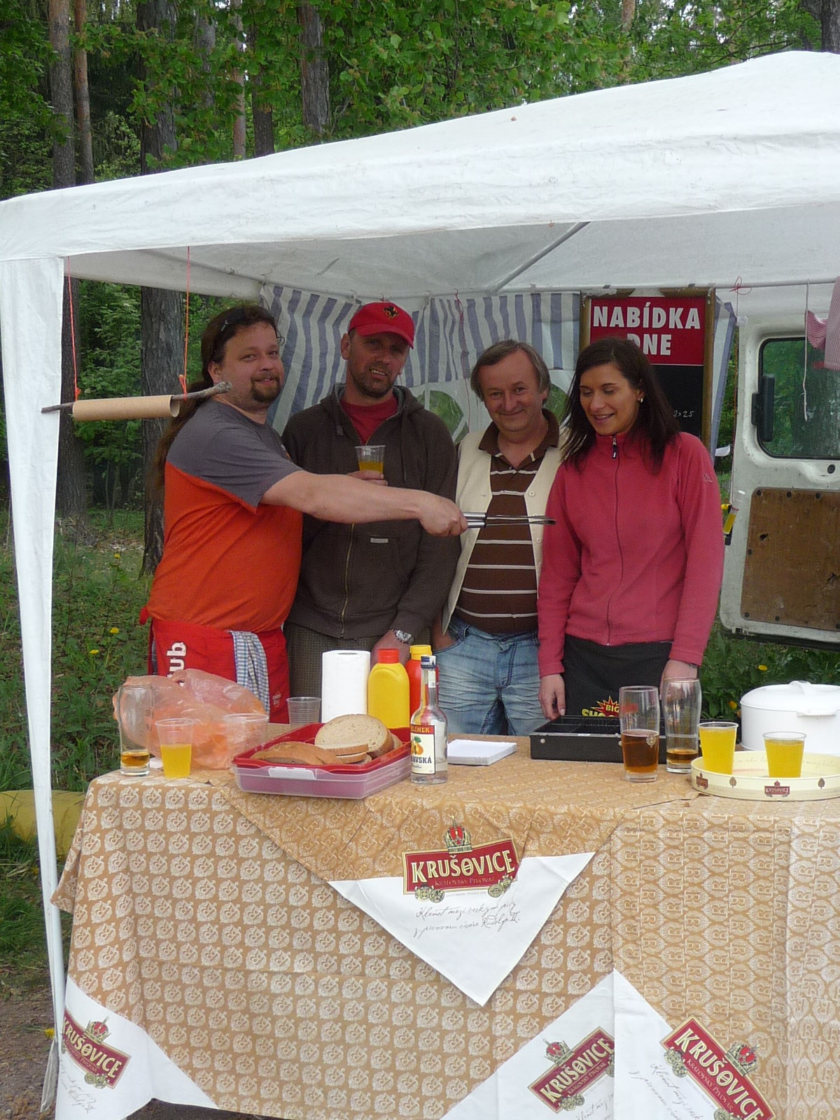 Úžasný stánek s občerstvením